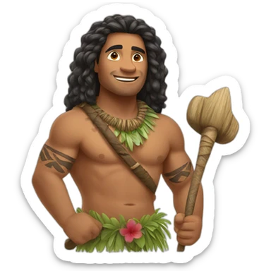 Maui Moana  sticker