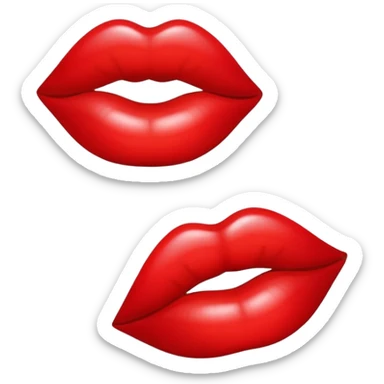 Kiss sticker