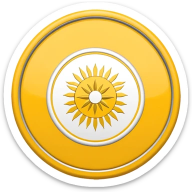 Flag of Mauryan empire  sticker