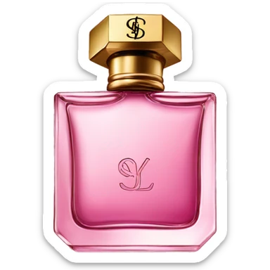 Ysl pink perfume  sticker