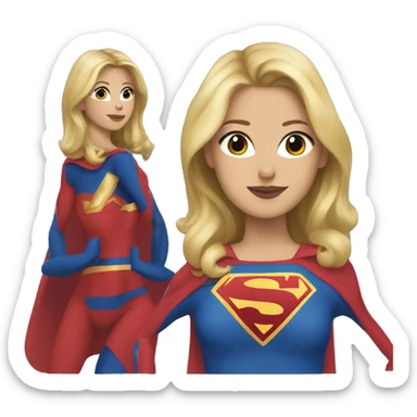 Supergirl sticker