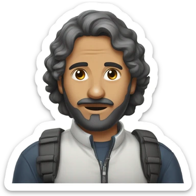 Sert bir dille hayır diyen bir asker sticker