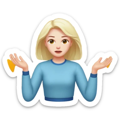 slie going in circle sticker