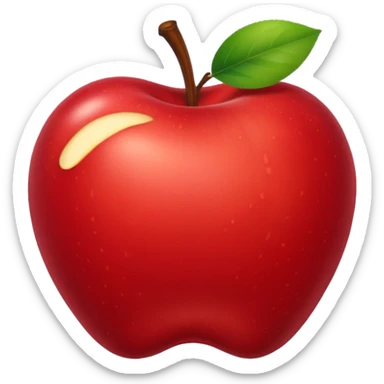 Sticker de la manzanita de iPhone sticker