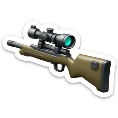 Toy sniper rifle  sticker
