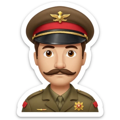 legionario del et español con mi cara  sticker