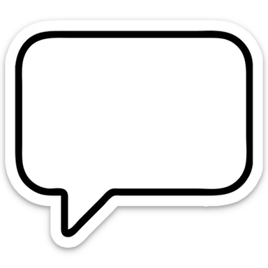  text speech bubble sticker