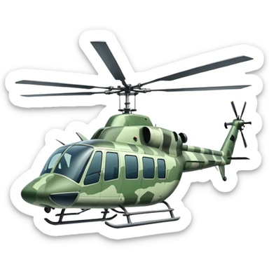 Belarusian helicopter sticker