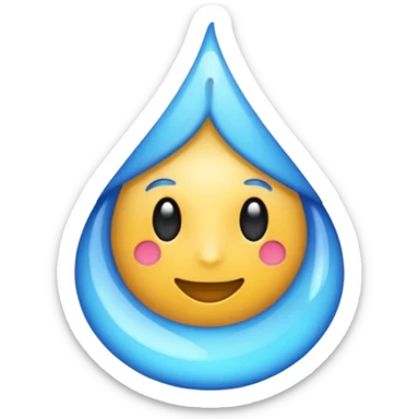 quero um laço azul sticker