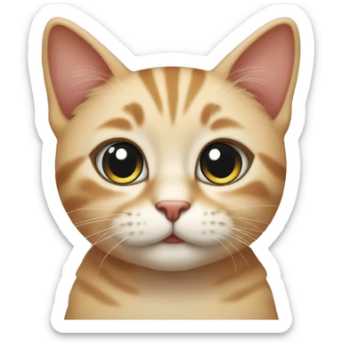 cutest cat sticker