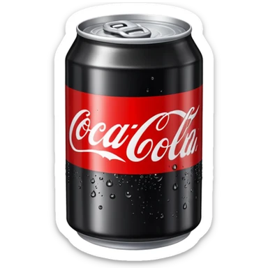 Coca cola Zero in lattina
 sticker