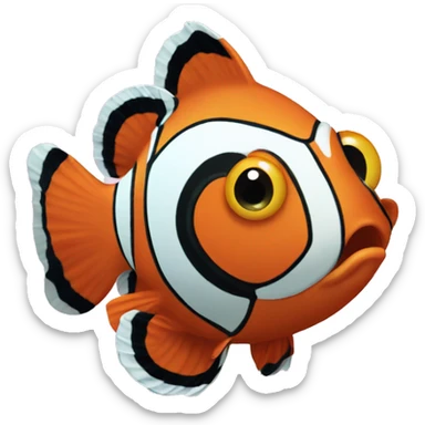 clownfish sticker