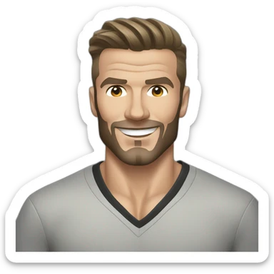 David beckham lol sticker