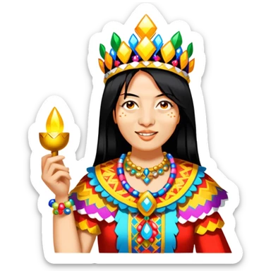 Colorful Parade Participant sticker