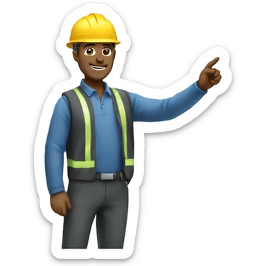 Engineer Teaching Students  sticker