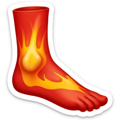 Athlete's Feet sticker