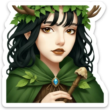Forest Wizard sticker
