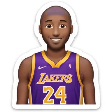 Kobe bryant jersey sticker