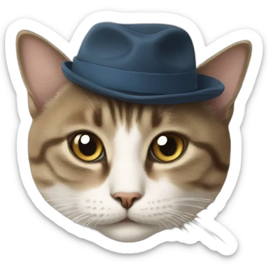 cat-with-a-hat sticker