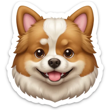 Can you do a mix of a Maltese, pPomeranian, bulldog and corgi sticker