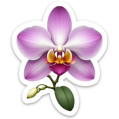 Orchid sticker