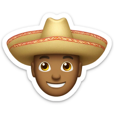 sombrero voltiao sticker