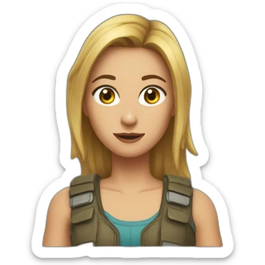 lara yunaska sticker