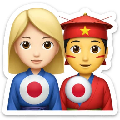 Japanese to Vietnamise translator sticker