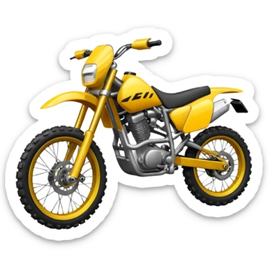 enduro bike sticker