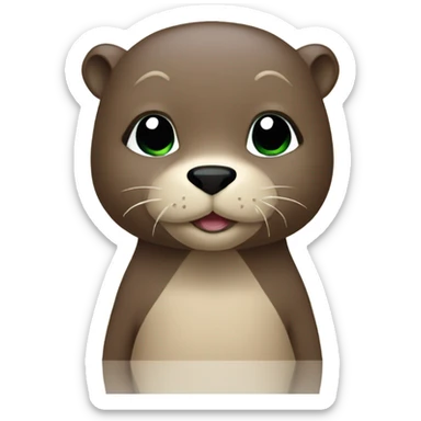 swimwear otter sticker