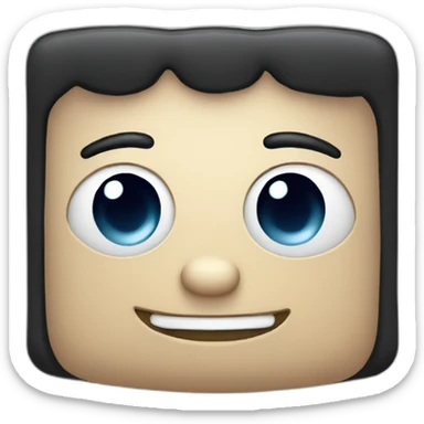 Black berry phone sticker