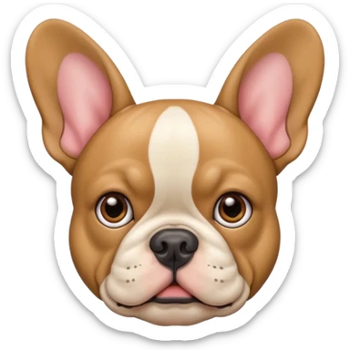 Frenchie dog sticker