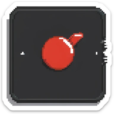 YouTube livestream badge with red dot and play button symbol sticker