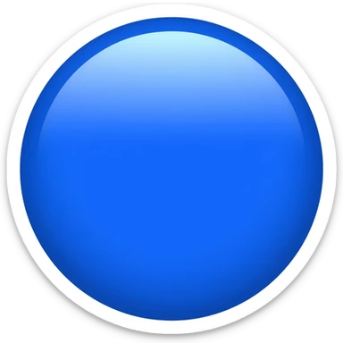 Rosa azul  emoji sticker