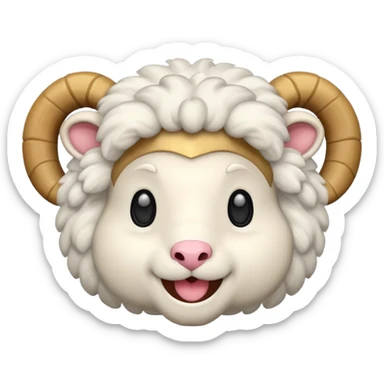 Ram Emoji: Meaning & Usage sticker
