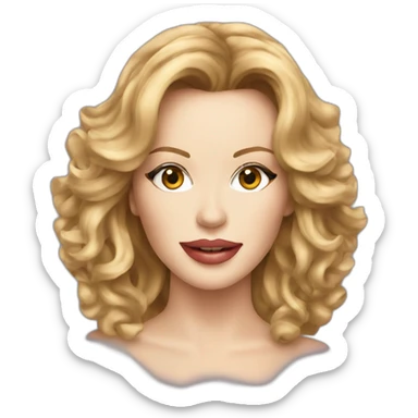 Kylie Minogue sticker
