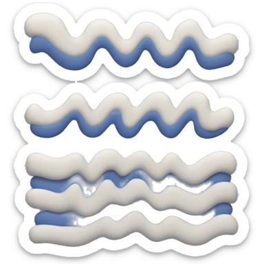 Text that says “vibes” in a wavy font sticker