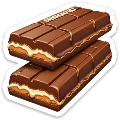Snickers candy  sticker