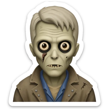 The Ghoul from Fallout TV show sticker