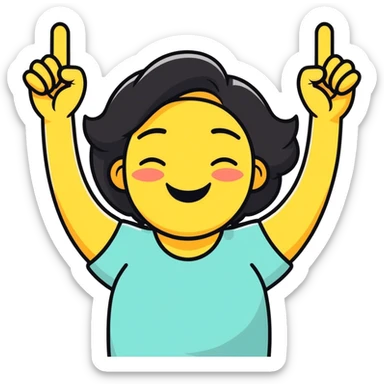 Bestie Land sticker good energy  sticker