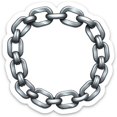 broken chain sticker