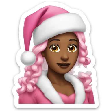 Pink Christmas🎀❄️ sticker