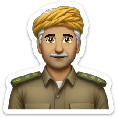 Kurdish leader  sticker