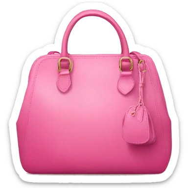 Pink handbag  sticker