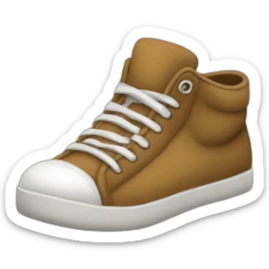 low plush shoe sticker