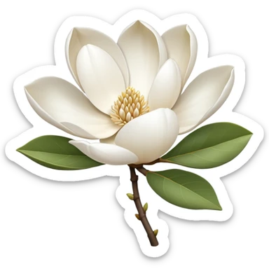 Magnolia sticker