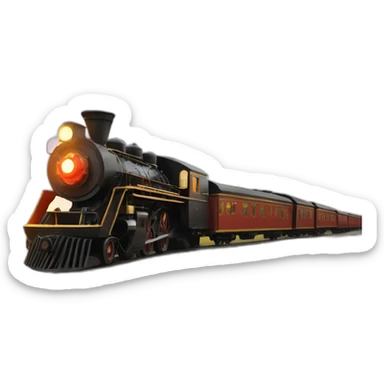merge steam train emoji with fire from funnel sticker