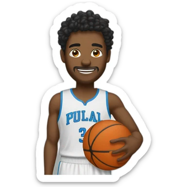 Basketteur sticker