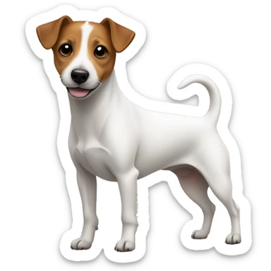 Jackrussell body side sticker