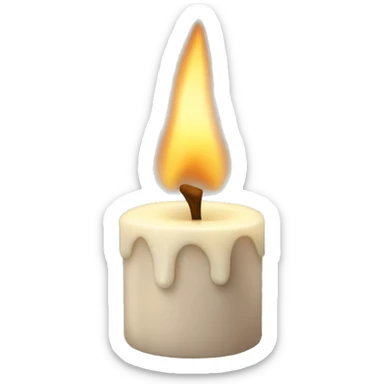 candle sticker